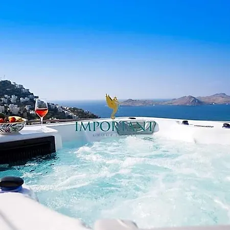 호텔 Bd4127 5 Bedroomvilla Pool Viewinbodrumyalikavak